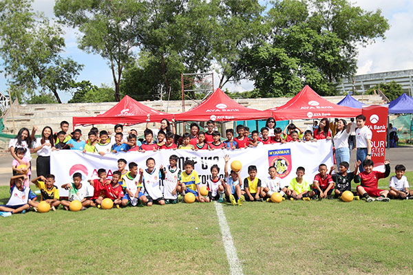 AYA Bank and AYA Pay Support Myanmar National U-12 Football Team Scouting